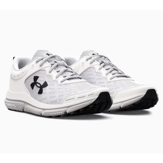 Under Armour shoes - Under Armour Charged Assert 10 - 3026176-102 - White/Black 0