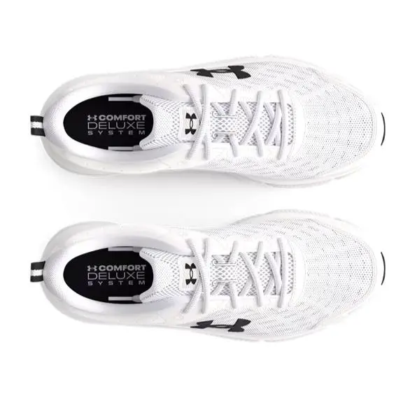 Under Armour shoes - Under Armour Charged Assert 10 - 3026176-102 - White/Black 1
