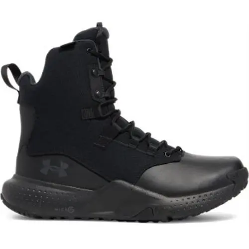 Men`s UA Stellar Zip Slip Resistant Waterproof Tactical Boot Black/ by Under Armour