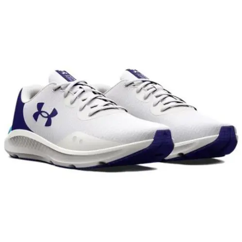 Under Armour shoes - Under Armour Charged Pursuit 3 Tech - 3025424-103 - White/Blue 0