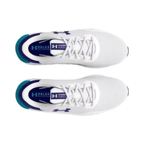 Under Armour shoes - Under Armour Charged Pursuit 3 Tech - 3025424-103 - White/Blue 1