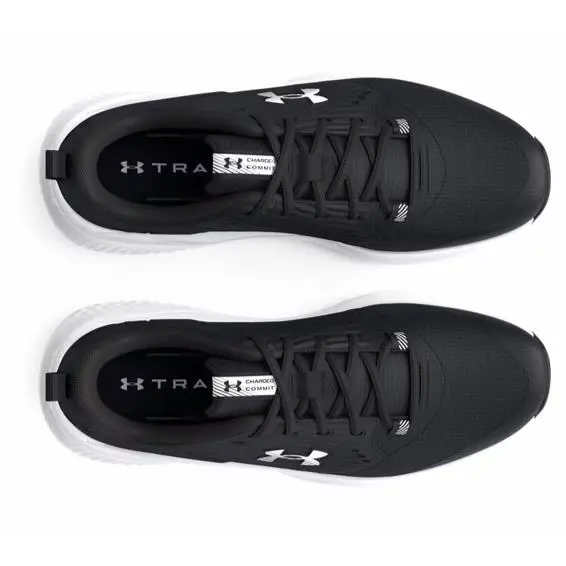 Under Armour shoes - Under Armour Charged Commit TR 3 - 3023703-001 - Black/White 1