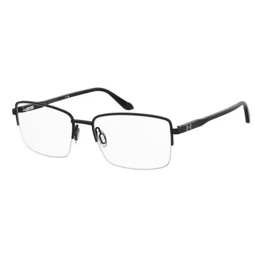 Under Armour UA 5095/G 003 Matte Black Rectangular 58mm Men`s Eyeglasses