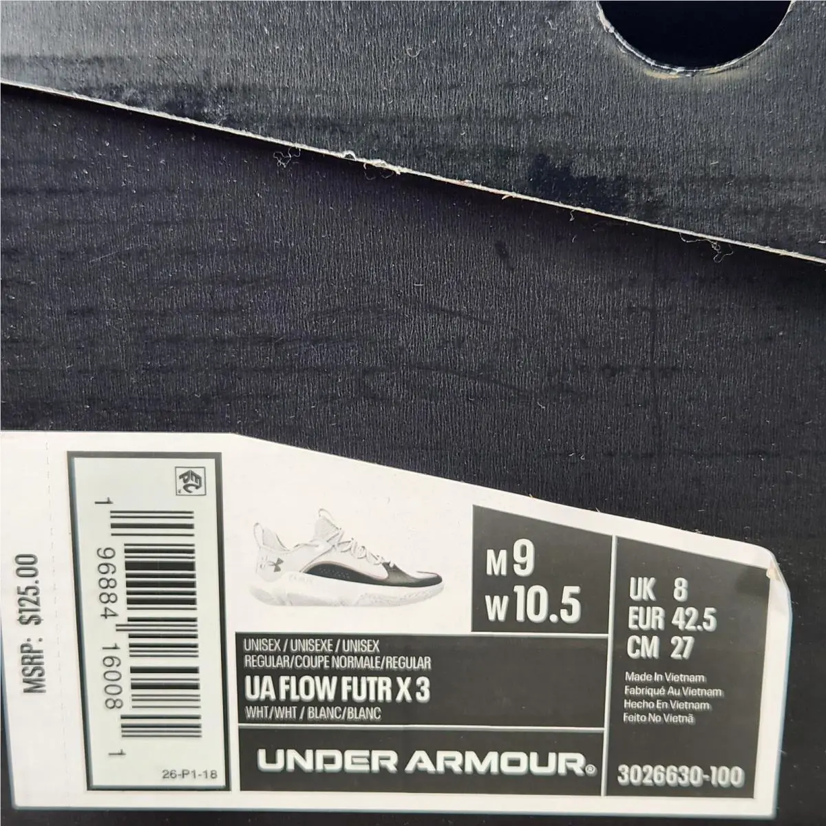 Under Armour shoes - Under Armour Flow - Flow - White 6
