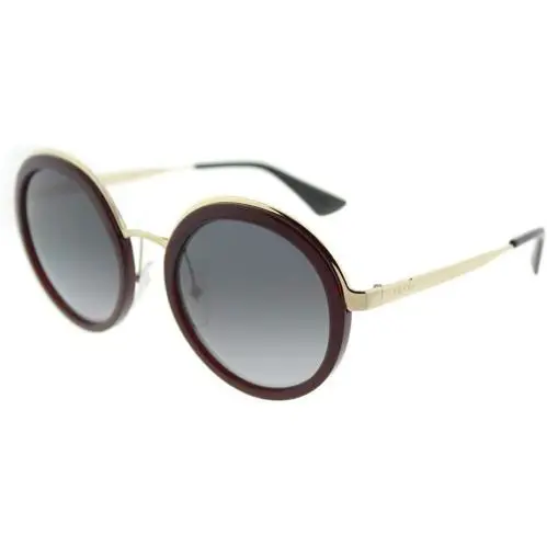 Prada Sunglasses PR50TS VHW5W1 54mm Burgundy / Dark Grey Polarized Lens