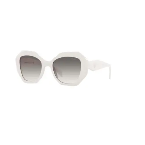 Prada PR 16WS 142130 White Grey Gradient Women`s 53 mm Sunglasses