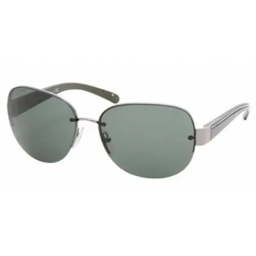 Prada Sunglasses PR60LS 5AV3O1 61mm Dark Green / Dark Green Lens