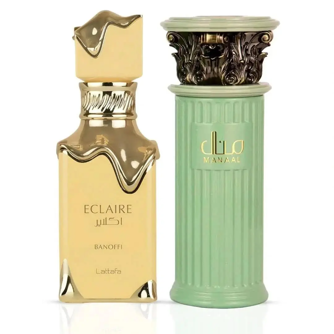 Eclaire Banoffi  Manaal by Ard Al Zaafaraa Edp Sprays 100ml Bundle by Lattafa