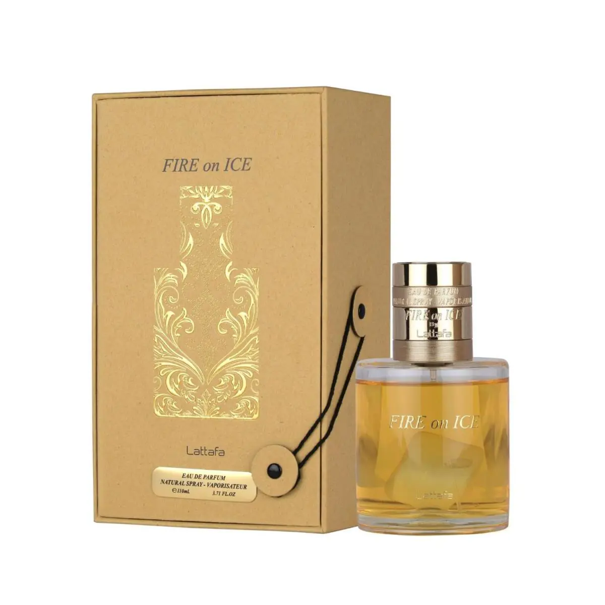 Fire On Ice Eau de Parfum Spray 110ml 3.71oz by Lattafa
