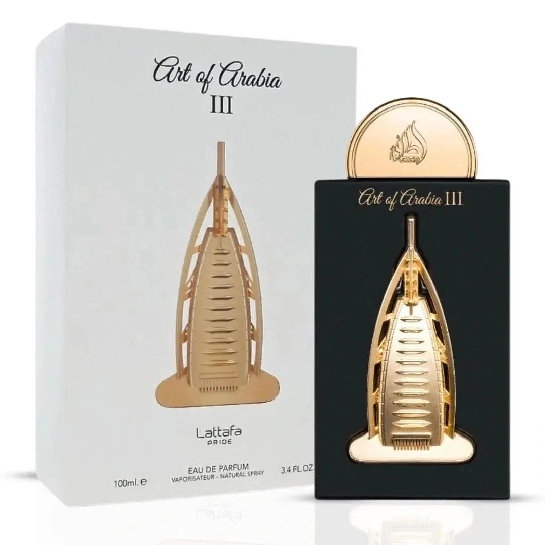 Art Of Arabia Iii Eau de Parfum Spray 100ml 3.4 oz  by Lattafa
