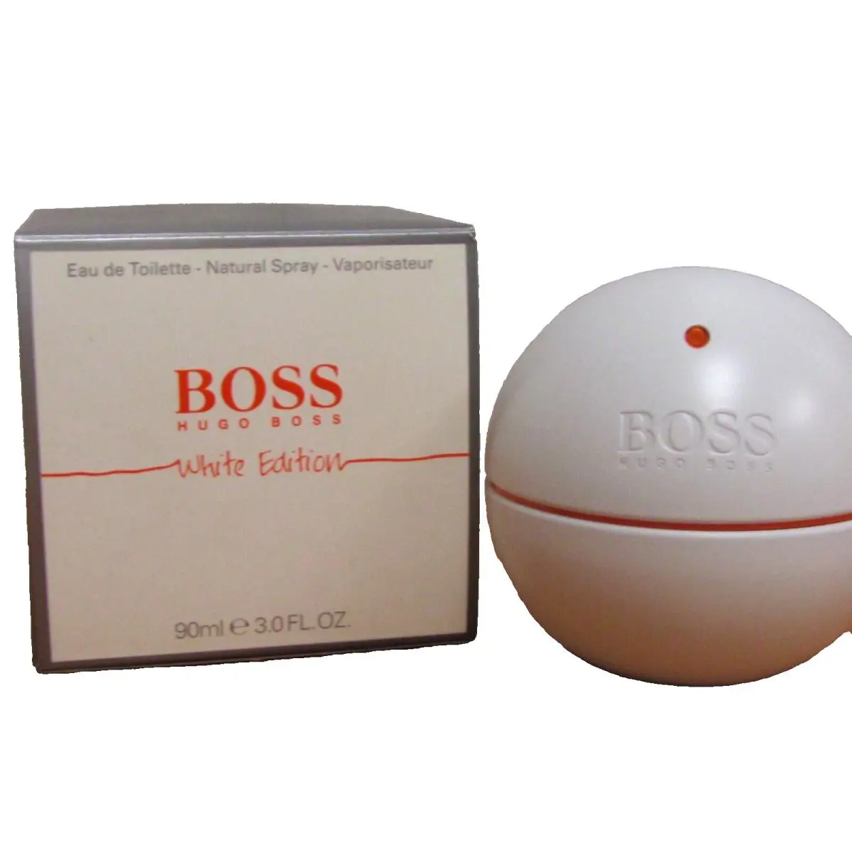 Boss In Motion White Edition Men Cologne 3 oz / 90 ml Eau De Toilette Spray - White