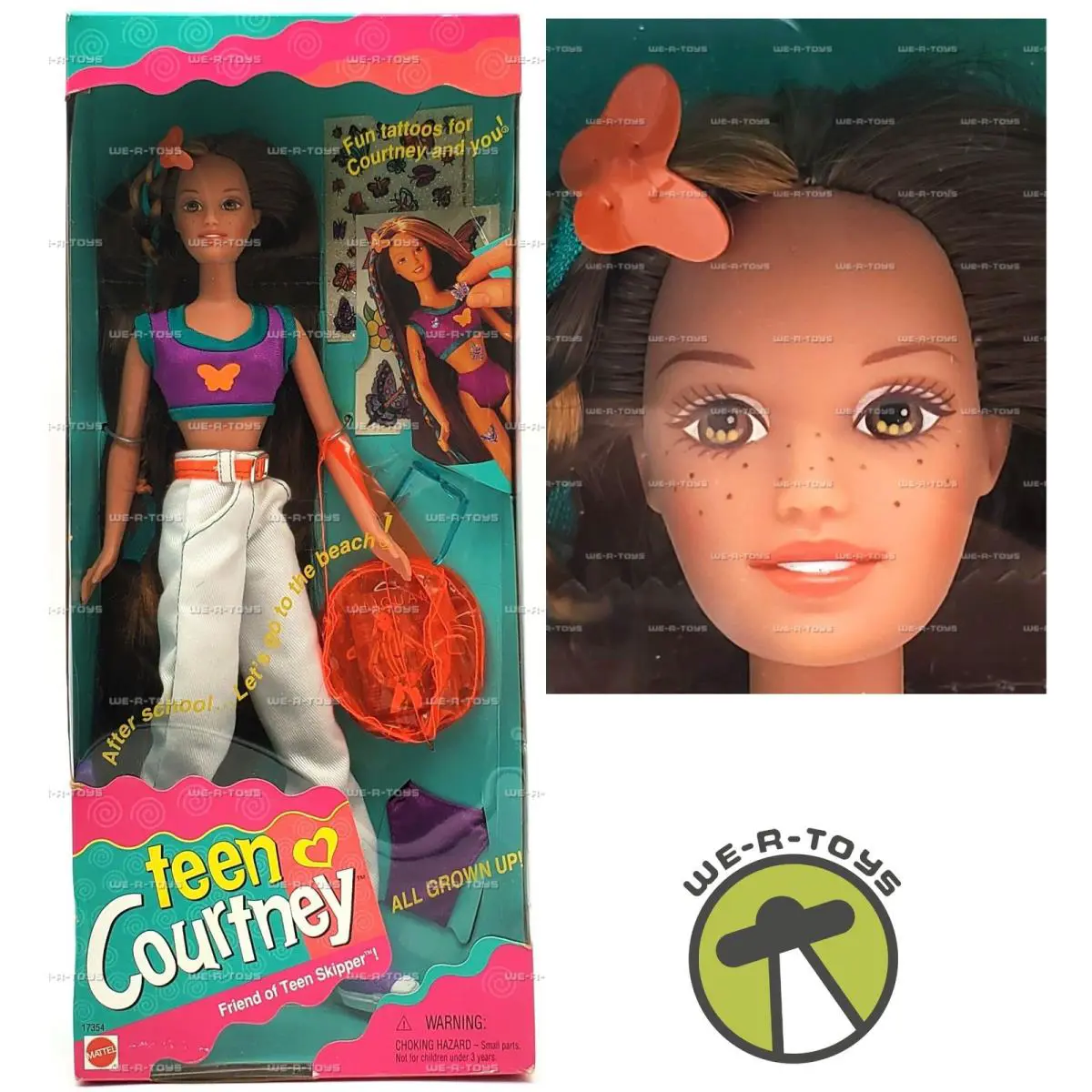 Barbie Teen Courtney Friend of Teen Skipper Doll Mattel 1996 No 17354