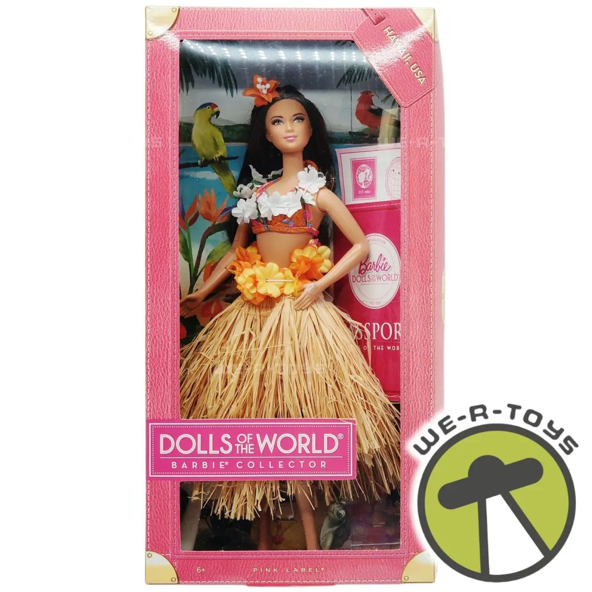 Barbie Dolls of The World Hawaii Passport Series 2012 Pink Label Mattel W3443