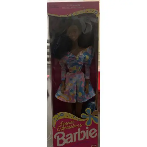 Special Expressions African American Barbie 1992 Mattel 10049 Nrfb B1