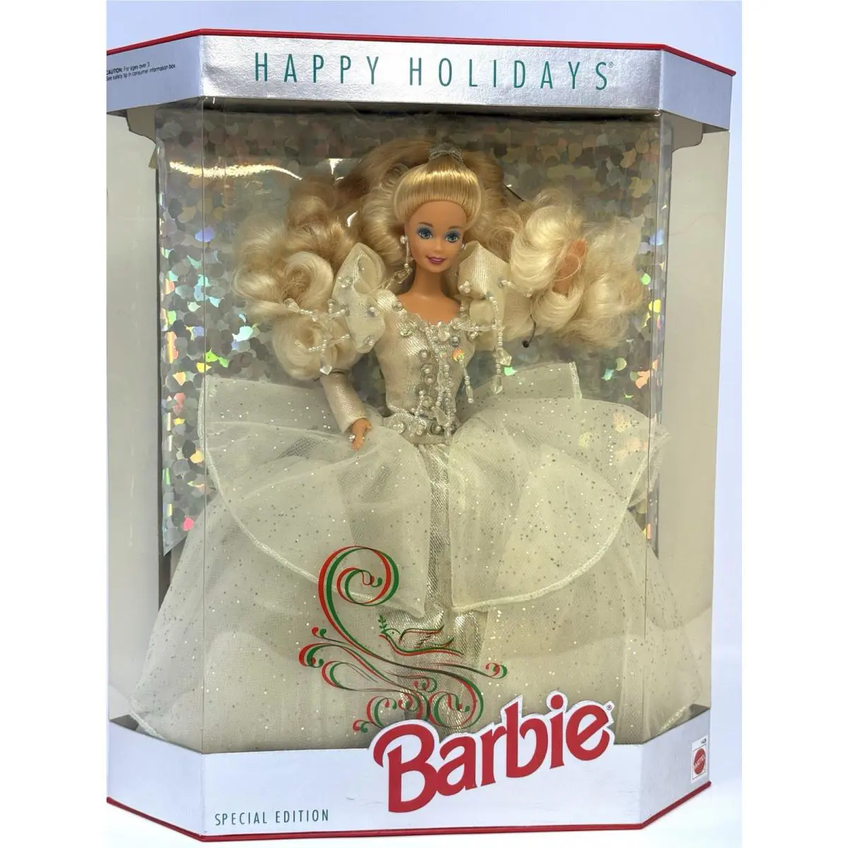Mattel 1992 “ Happy Holidays” Barbie Collectors Edition