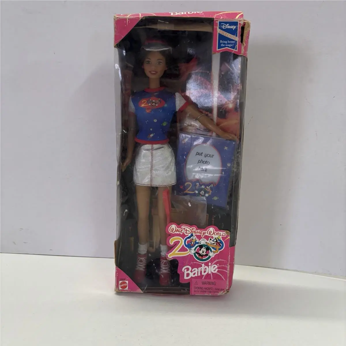Vtg Barbie Walt Disney World 23838 Doll The Millennium African American
