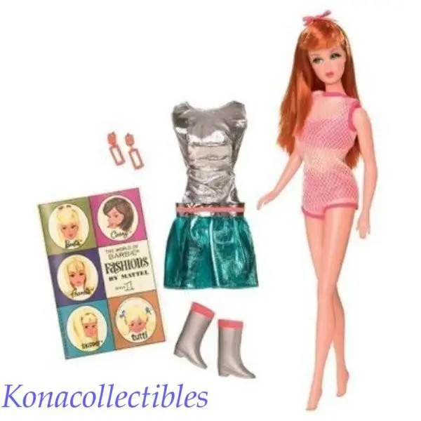50th Anniversary 1967 Twist `N Turn Barbie Doll Giftset Zokko