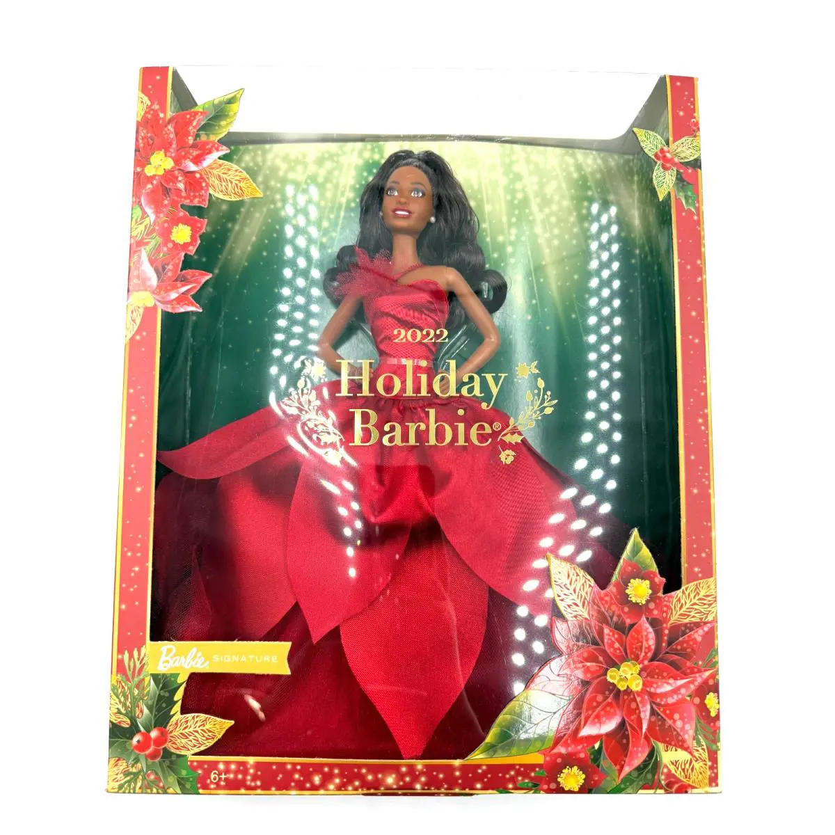 2022 Holiday Barbie Doll Box Damage