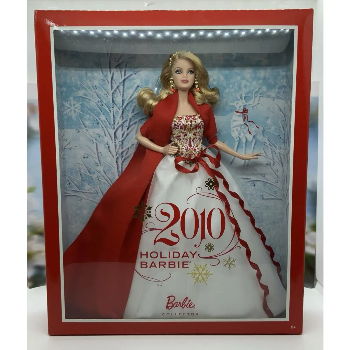 2010-2015 Holiday Barbie Nrfb Collector Edition Packaging