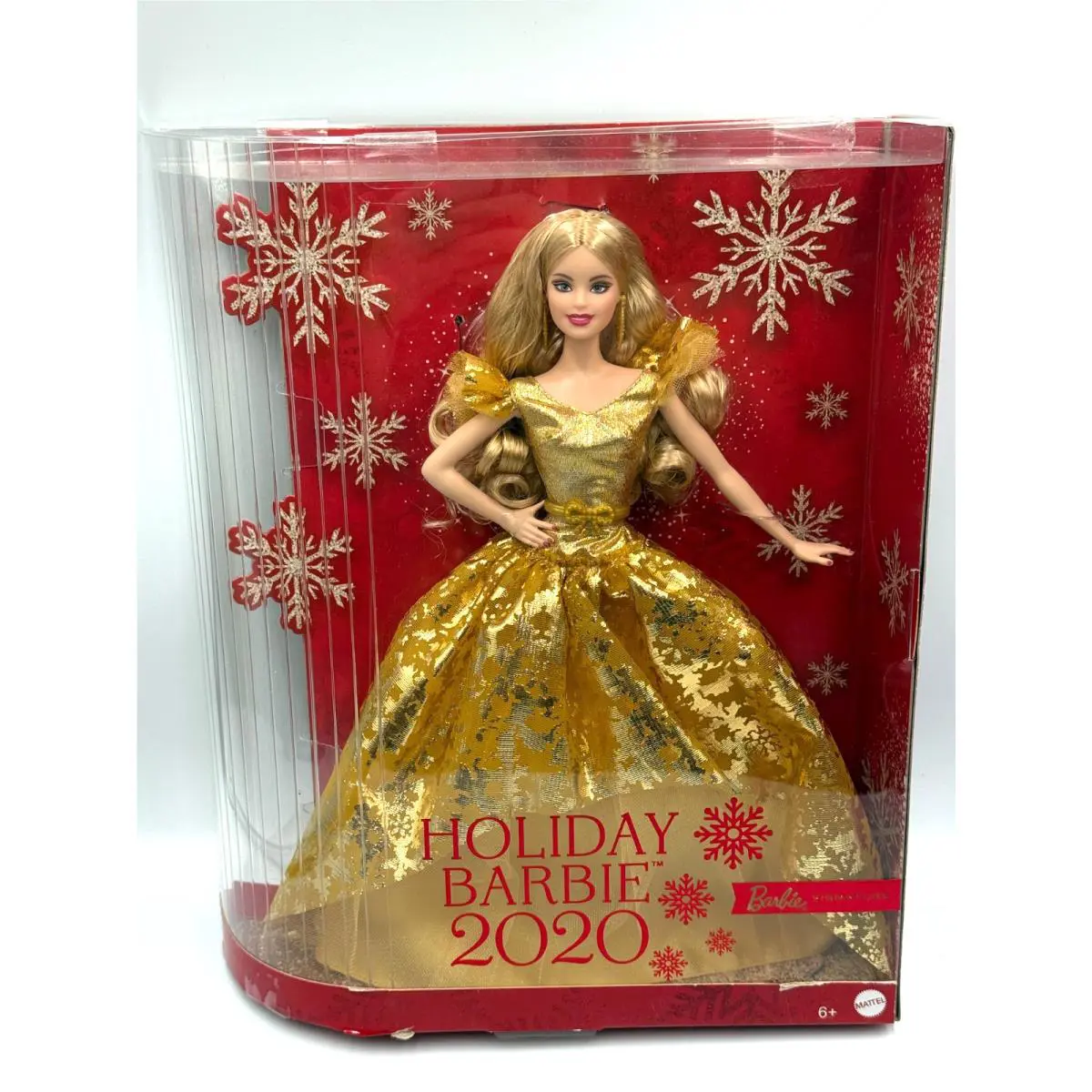 2020 Holiday Barbie Doll Box Damage