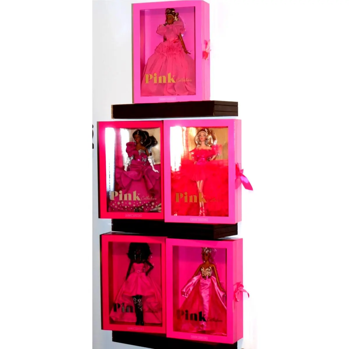 Barbie Signature Pink Doll Collection All 5 Mattel HBX96 GTJ6 HJW8 GXL13 HCB74