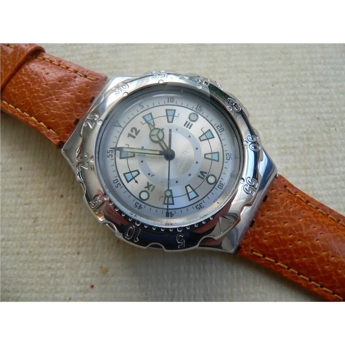 1995 Swatch Watch Irony Scuba Irony Sealights YDS100