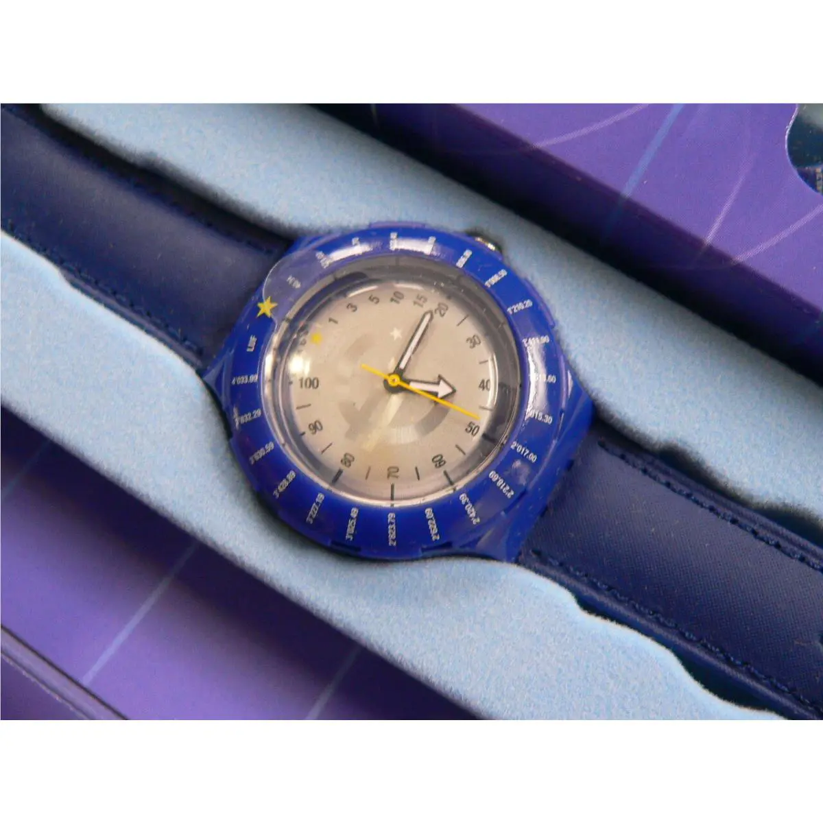 1999 Special Scuba 200 Swatch Watch Euroconverter SDZ103PACK