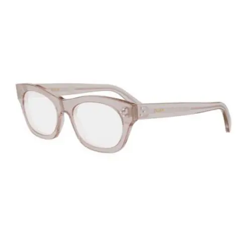 Celine 3 Dots CL50166I 045 Shiny Brown Women`s Eyeglasses - Frame: Brown, Lens: Clear