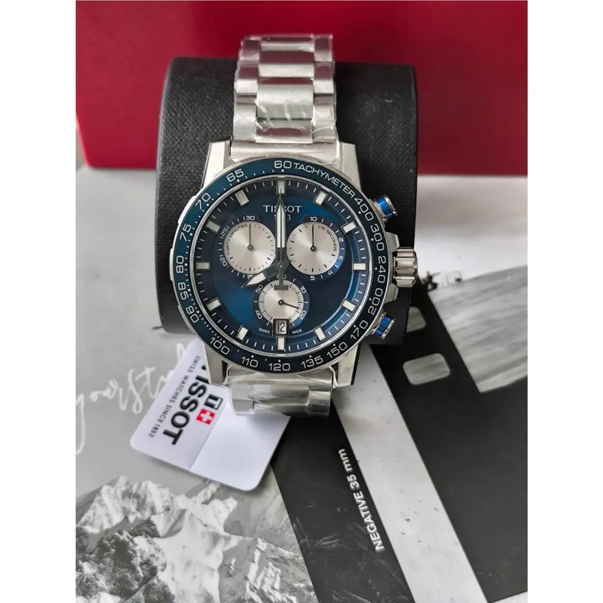 Tissot Supersport Chrono 45.5mm Blue Dial T125.617.11.041.00