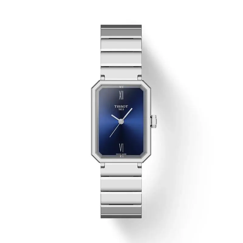 Tissot Srv 30mm Blue Dial Silver Stainless Steel Watch T1601101104300