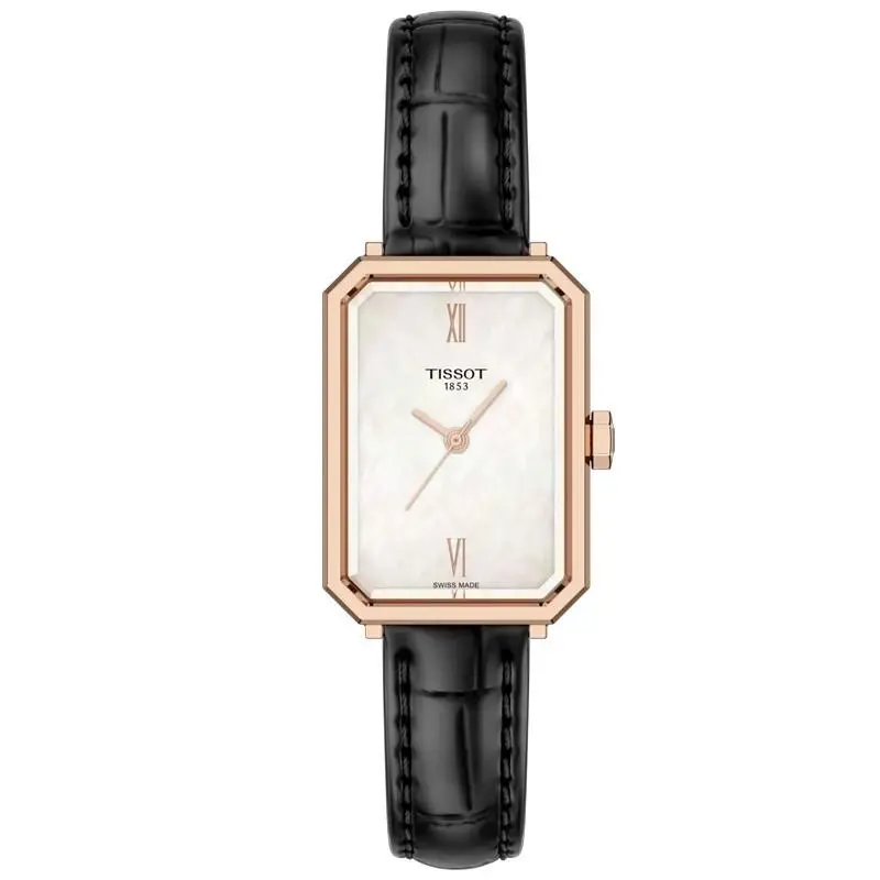 Tissot Srv 21.80mm White Mother of Pearl Dial Women`s Watch T1601103611300
