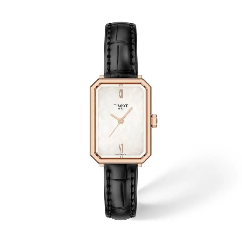Tissot Srv 21.80mm White Mother of Pearl Dial Women`s Watch T1601103611300