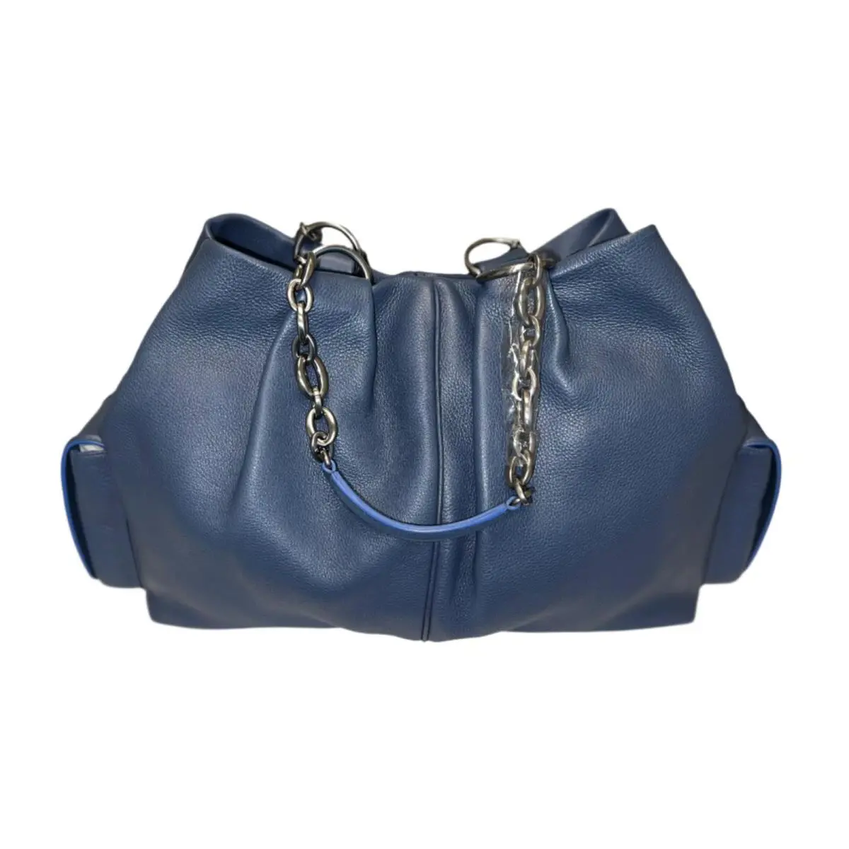 Bvlgari Chiara Collection Blue Women`s Bag Retail 350