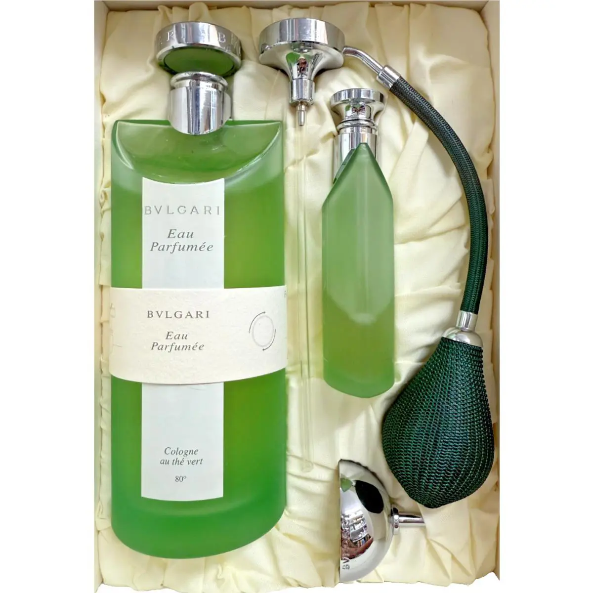 Bvlgari Eau Parfumee Cologne Au The Vert 10.5 Oz Spray Vintage Final