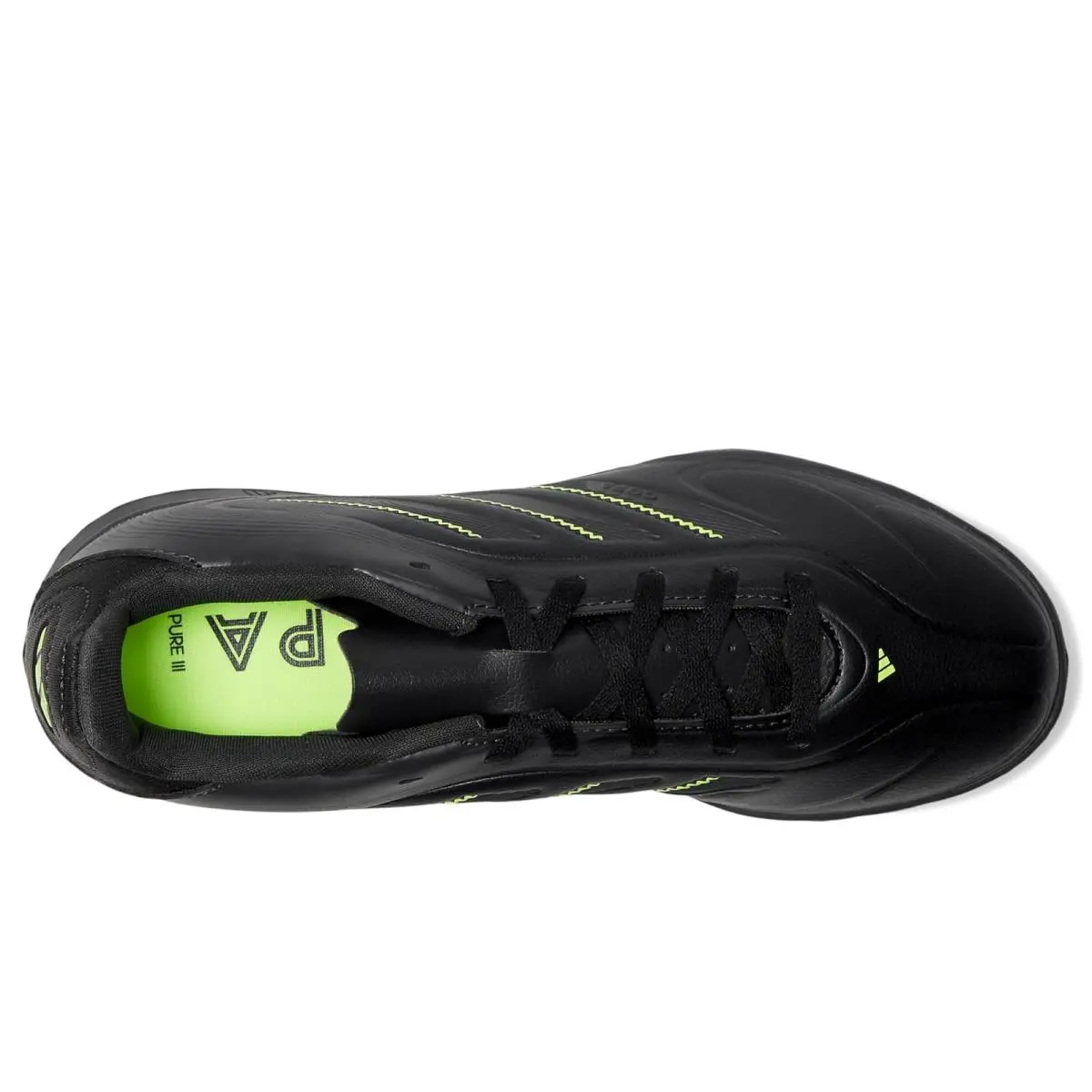 Adidas shoes - Black/Solid Grey/Lucid Lemon 7
