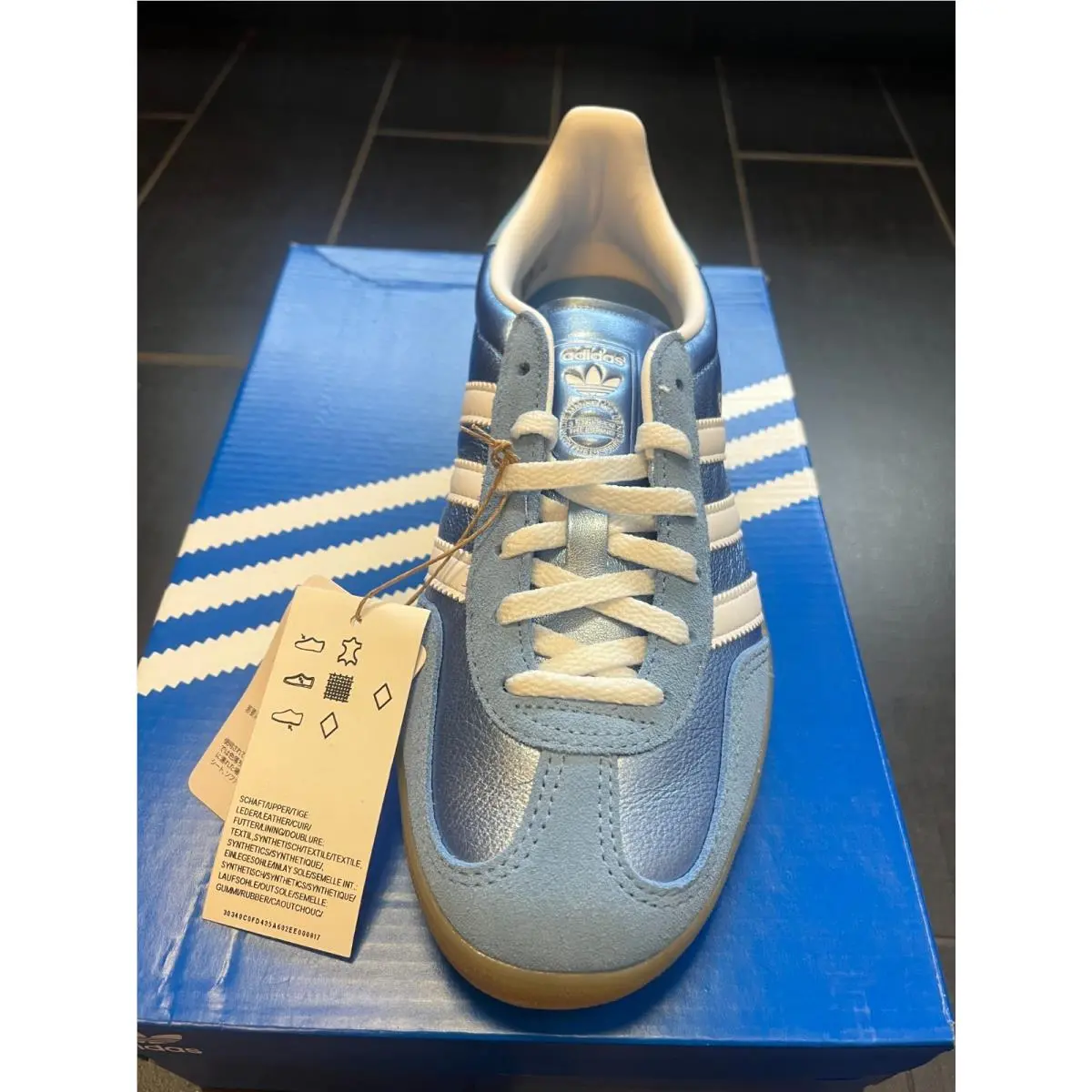 Adidas shoes - adidas Gazelle - Gazelle - JS1407 - Blue 8