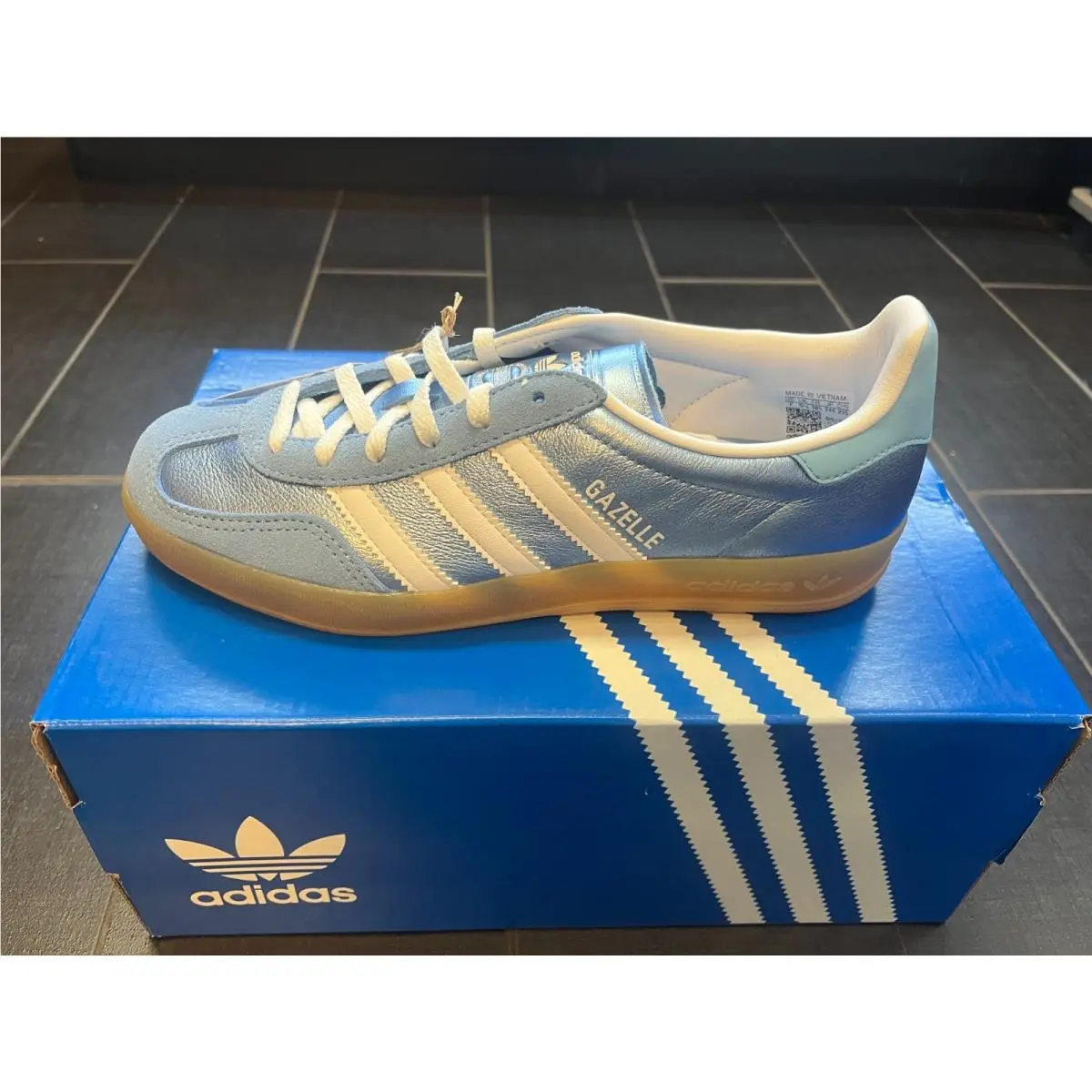 Adidas shoes - adidas Gazelle - Gazelle - JS1407 - Blue 4