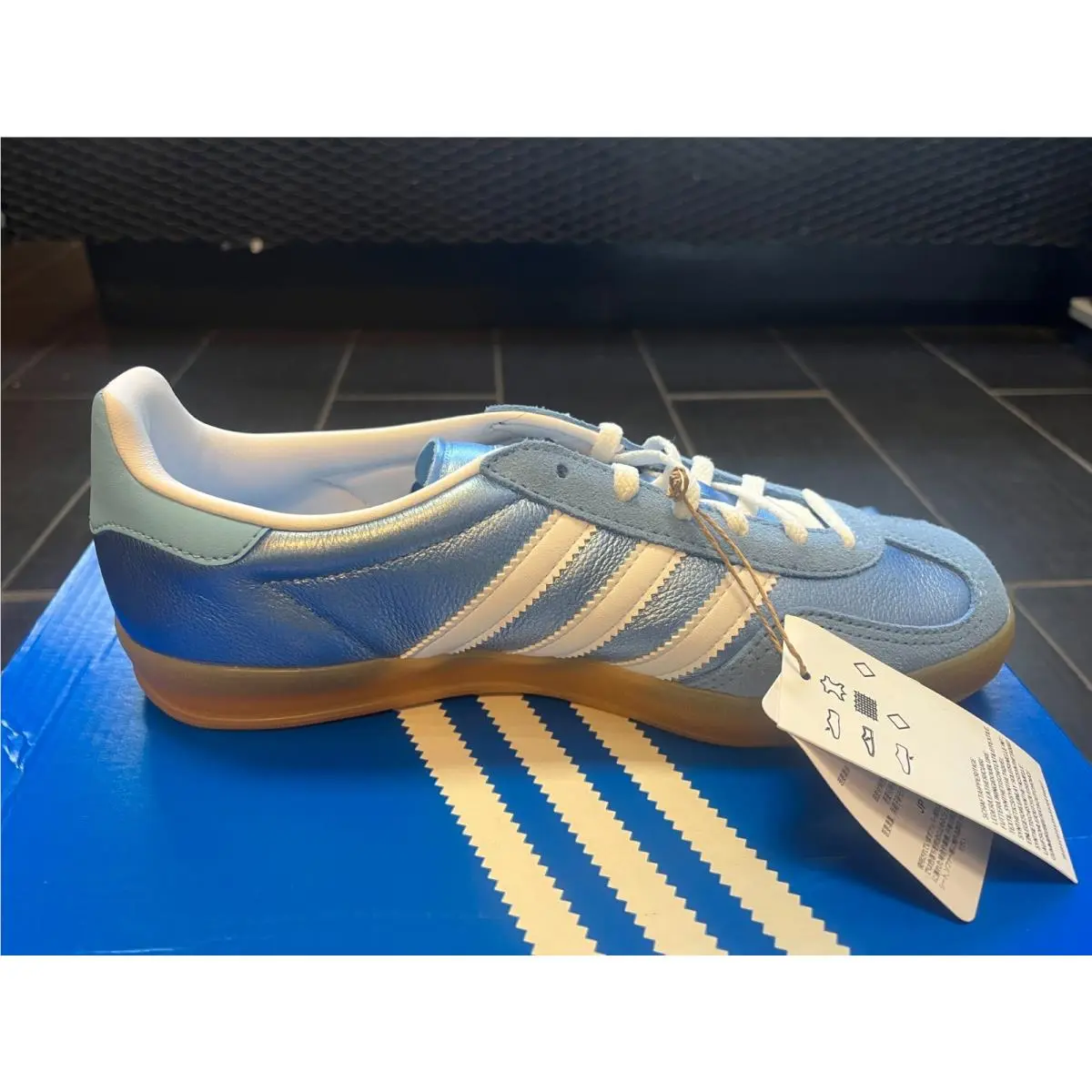 Adidas shoes - adidas Gazelle - Gazelle - JS1407 - Blue 5