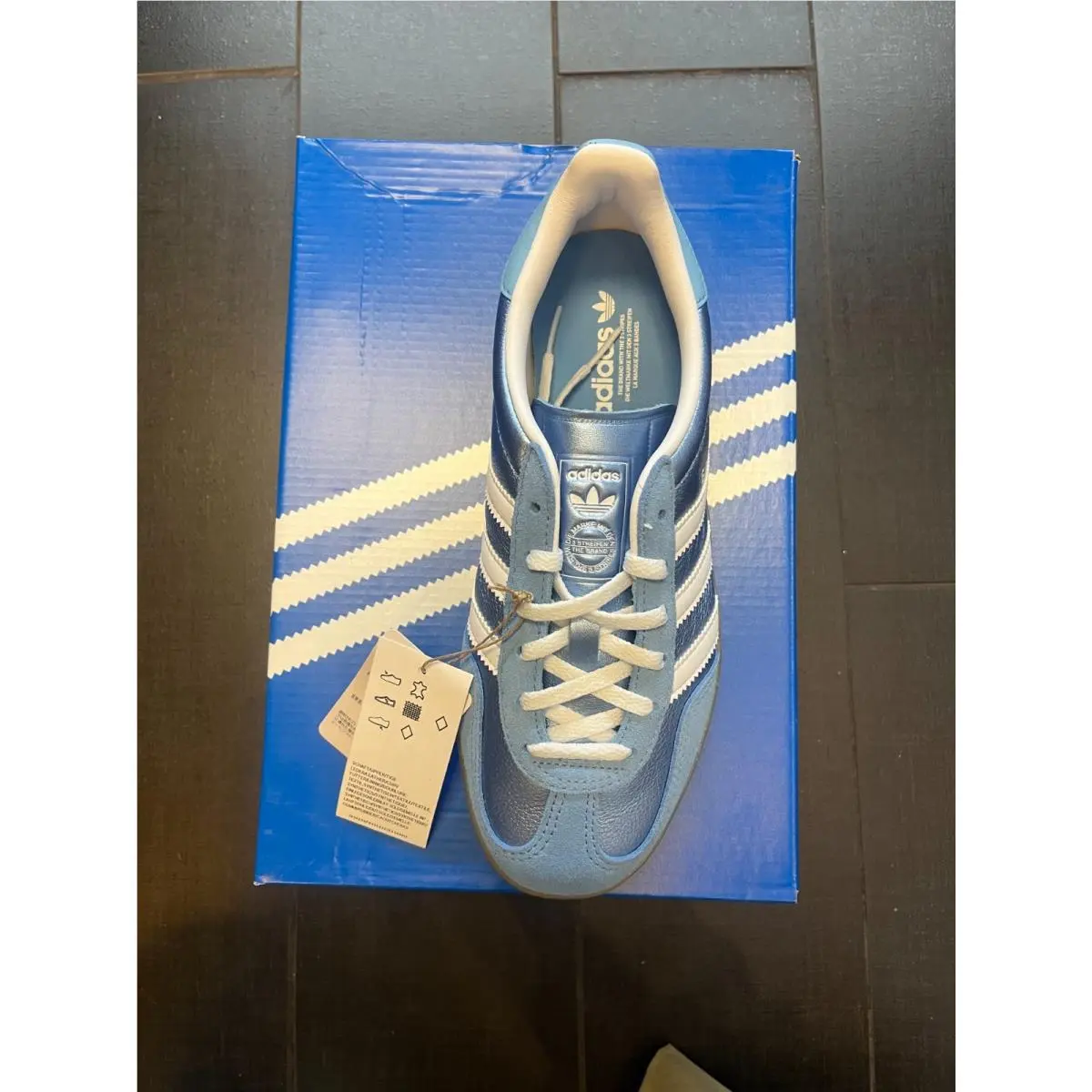 Adidas shoes - adidas Gazelle - Gazelle - JS1407 - Blue 6