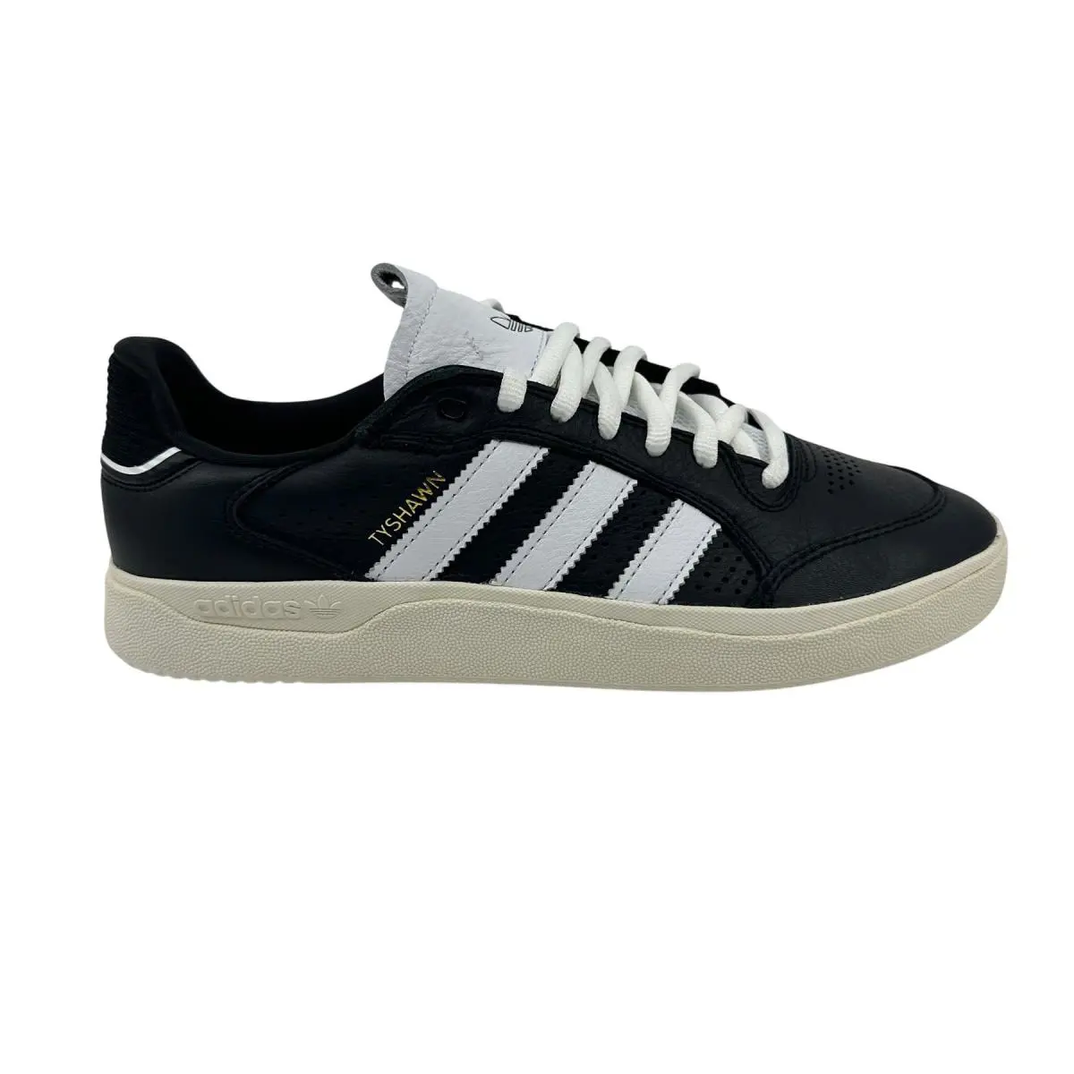 Adidas Tyshawn Low Black Cloud White Mens Athletic Sneaker - Black, Manufacturer: Black Cloud White
