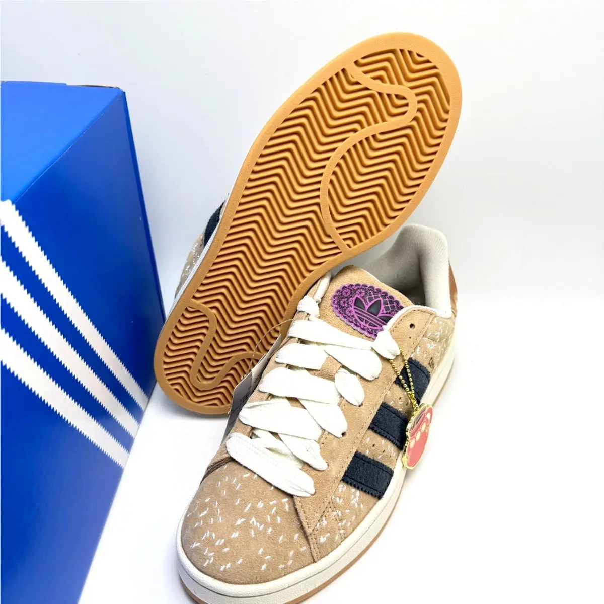 Adidas shoes - adidas Campus 00s - Campus - JP6903 - Warm Sandstone/Core Black/Off White 6