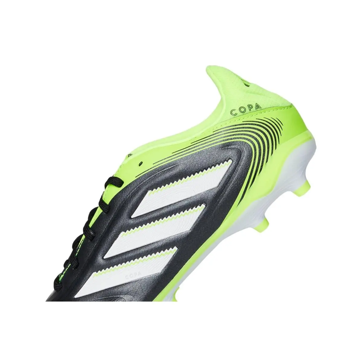 Adidas shoes - Black/Solid Grey/Lucid Lemon 18