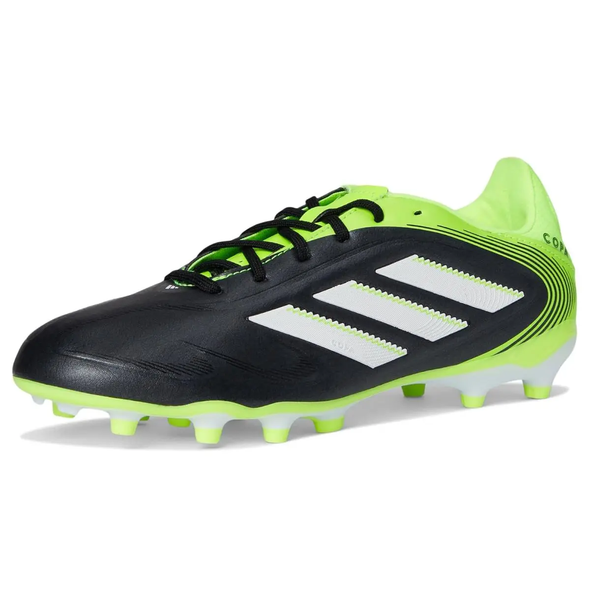 Adidas shoes - Black/Solid Grey/Lucid Lemon 19