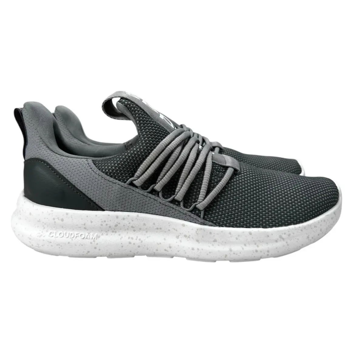 Adidas Lite Racer Adapt 7.0 Grey White Shoes IE6328 Men`s Sizes 8 - 10 - Gray