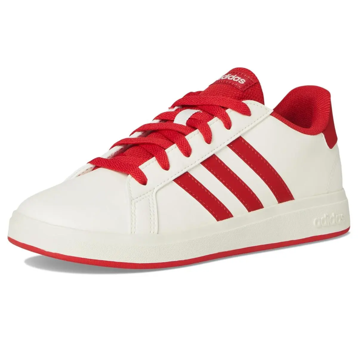 Adidas shoes - Off White/Collegiate Red/Black 5