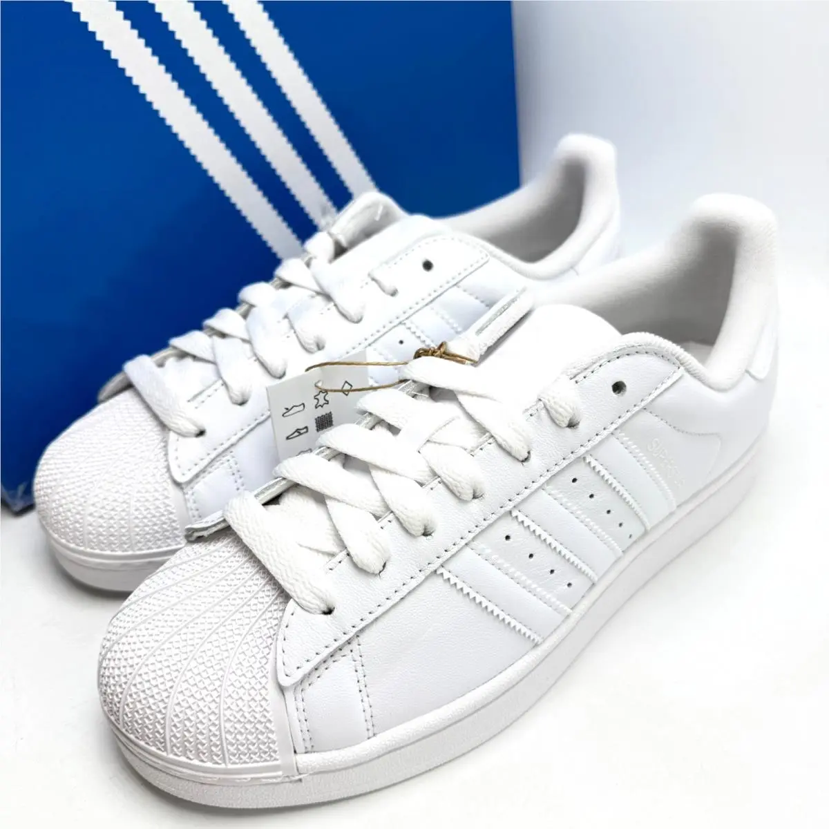Adidas shoes - adidas Superstar - Superstar - JI0080 - Cloud White/Cloud White/Cloud White 6