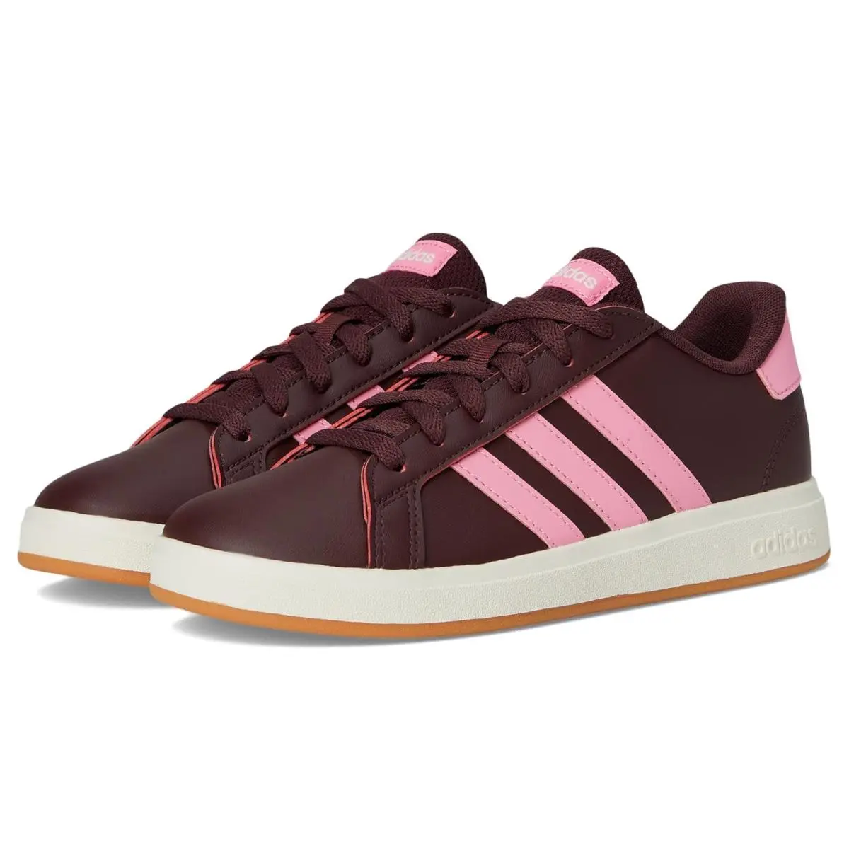 Adidas Kids Adidas Kids Grand Court 2.0 Sneaker Little Kid/big Kid - Aurora Ruby/Bliss Pink/Off-White