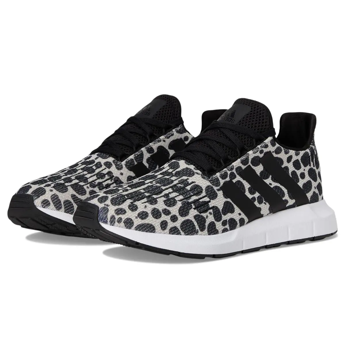Woman`s Sneakers Athletic Shoes Adidas Swift Run 1.0 - Black/Silver Metallic/Lucid Red