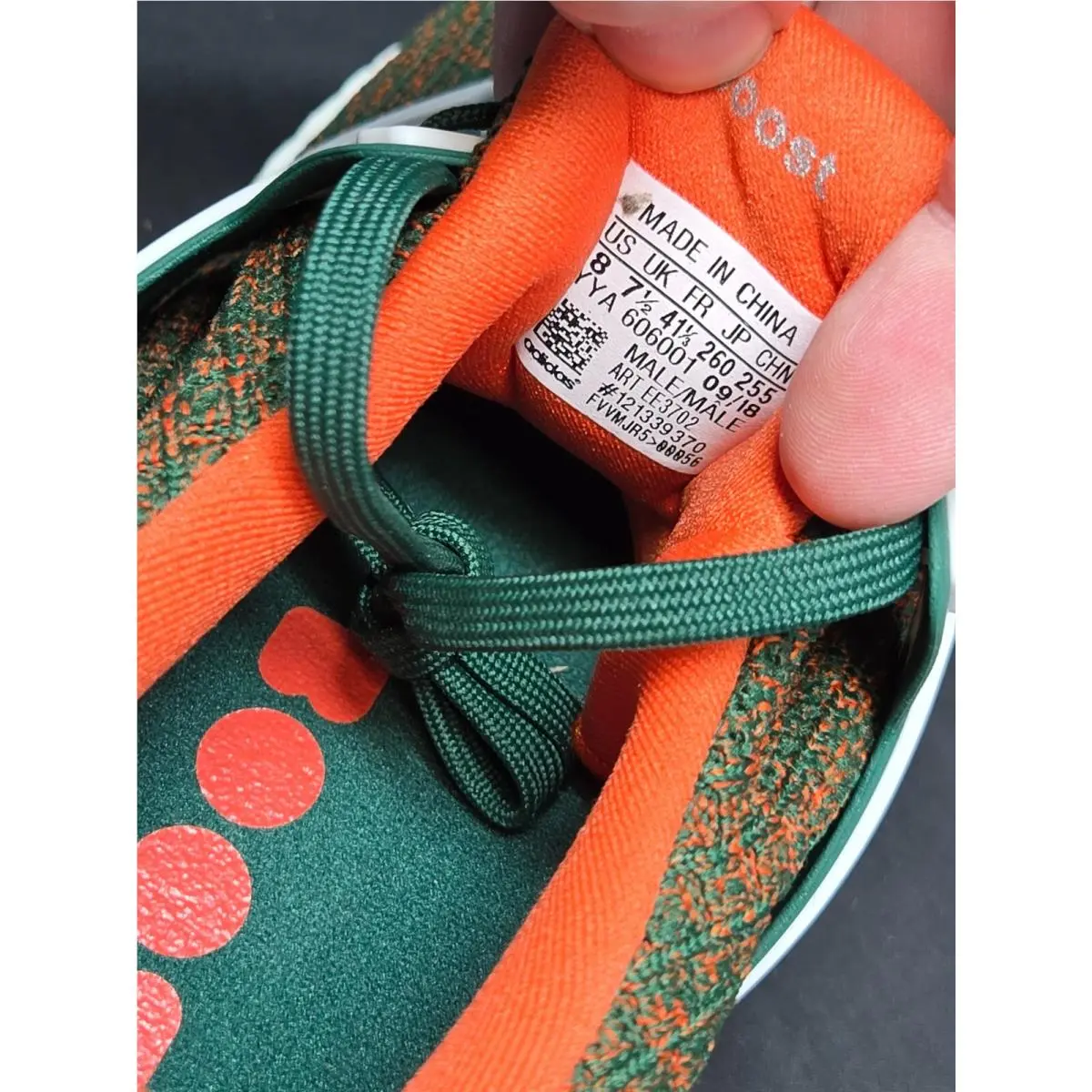 Adidas shoes - adidas UltraBoost 4.0 - UltraBoost - EE3702 - Green 16