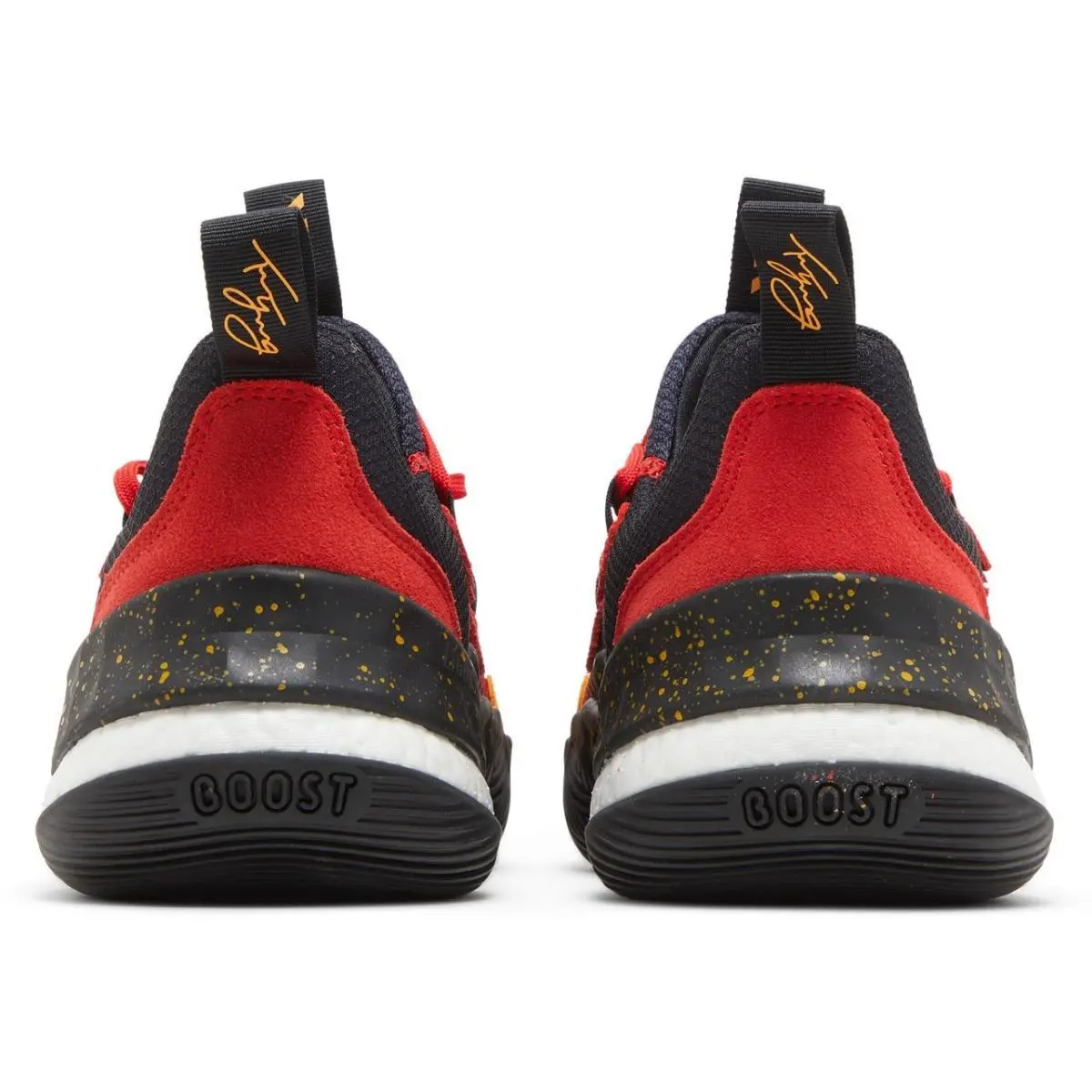 Adidas shoes - Black/Red/Yellow 2